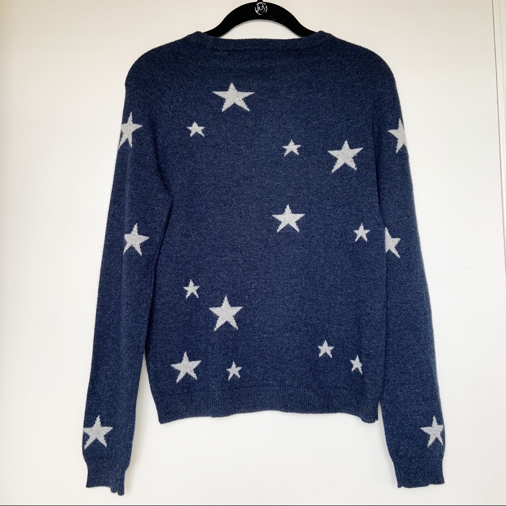 NWT Philosophy 100% Cashmere Star Sweater - Picture 2 of 9